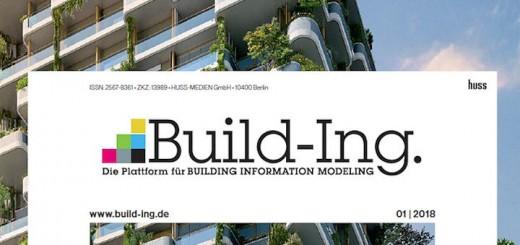 Mit Build-Ing. bringt Huss Medien das erste reine Fachmagazin für BIM auf den deutschen Markt