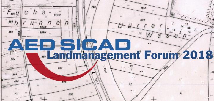 Das AED Sicad Landmanagement Forum 2018 findet am am 13., und 14. Juni in Bonn statt