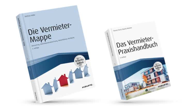 Doppelpack für die Praxis: die beiden Haufe-Ratgeber Das Vermieter Praxishandbuch und Die Vermieter-Mappe