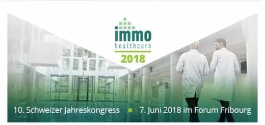 Am 7. Juni findet der 10. Immohealthcare Kongress in der Schweiz statt