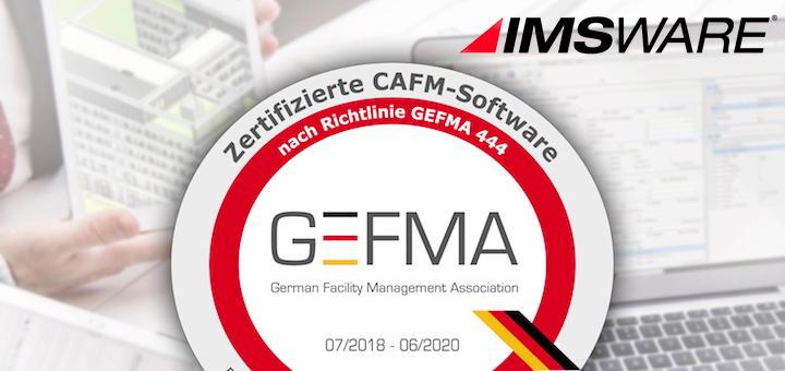 IMSWARE ist zum 5. Mal GEFMA 444 zertifiziert - auch im jüngsten Katalog A15 BIM-Datenverarbeitung