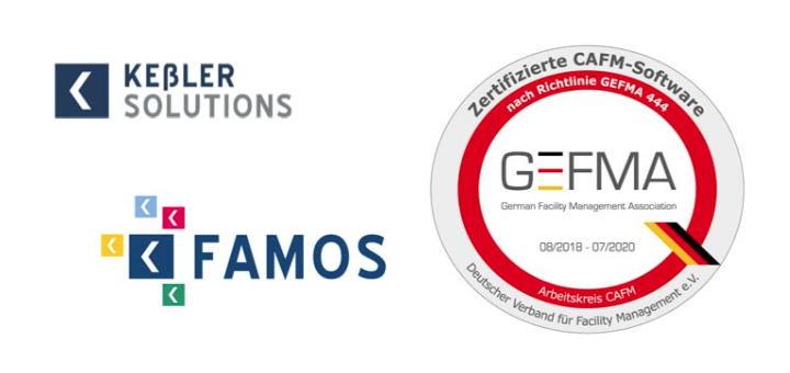 Auch Keßler Famos ist GEFMA 444 inklusive BIM-Katalog zertifiziert