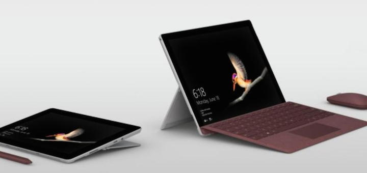 Microsoft hat jetzt das kleine Surface Go vorgestellt 