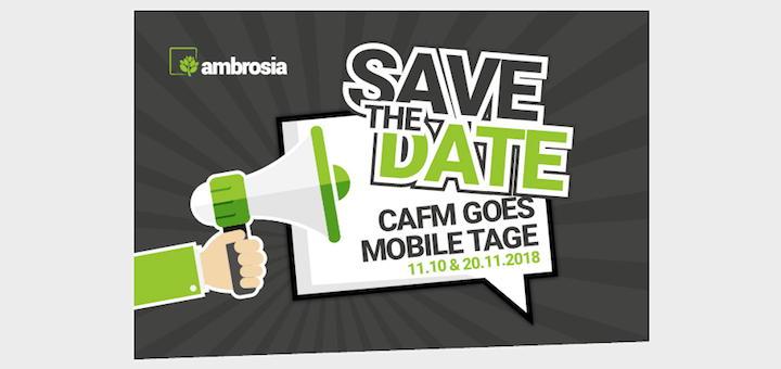 Ambrosia kündigt seine kommenden Anwendertreffen unter dem Titel CAFM goes Mobile Tage an