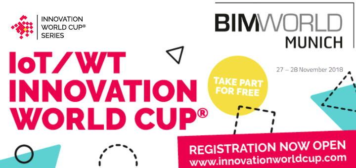 Erstmals können sich Unternehmen im Rahmen der BIM World Munich am Innovation World Cup beteiligen und dazu den Sonderpreis BIM / Smart Construction Award gewinnen
