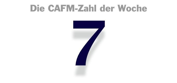Die CAFM-Zahl der Woche ist die 7 – für die sieben Plagen des Bauens.