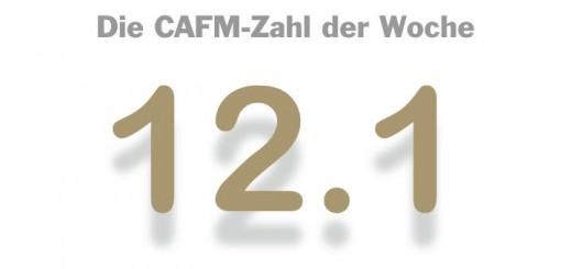 Die CAFM-Zahl der Woche ist dieses Mal die 12.1 – für das Unicode-Update 2019, das schon vor dem Update aus 12.0 feststeht
