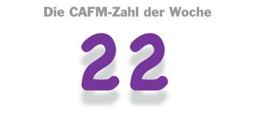Die CAFM-Zahl der Woche ist die 22 - für die 22 Messen mit Bezug zu Facility Management, die in einem Messe-Portal gelistet sind