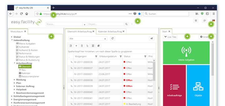 easy.facility (24) macht mit fertigen Workflows die Instandhaltung noch leichter
