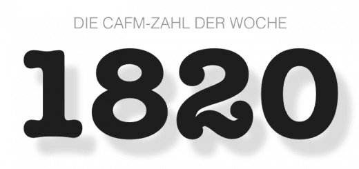 Die CAFM-Zahl der Woche ist die 1820 für die ungefähre Anzahl verlorener Bilder auf CAFM-News