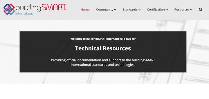 buildingSMART International hat seine Technologie-Website mit Tipps zu Standards und einem Forum überarbeitet