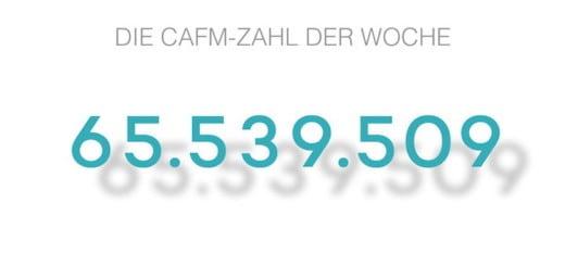 Die CAFM-Zahl der Woche ist die 65.539.509 für die entsprechende Zahl an Bäumen, die die Suchmaschinenbetreiber von Ecosia von ihren Einnahmen gepflanzt haben wollen