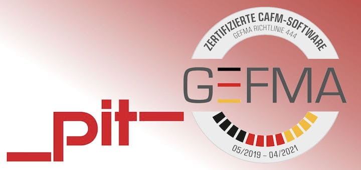 pif FM ist erneut in allen Katalogen der GEFMA 444 zertifiziert worden, einschließlich dem neuen Katalog A15 für BIM Datenverarbeitung