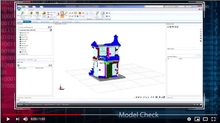 RIB macht mit einem Lego-Haus begreifbar, was BIM in einem Bauprozess leisten kann