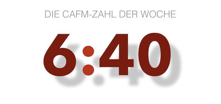 Die CAFM-Zahl der Woche ist die 6:40 für die Minute in einem Vortrags-Mitschnitt zu Xerox-Kopierern, ab der es interessant wird 