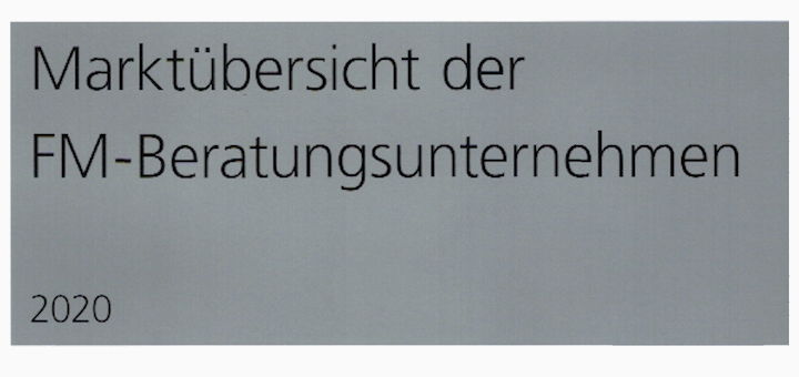 Die Marktübersicht der FM-Beratungsunternehmen 2020 vereint Informationen zu insgesamt 28 Anbietern