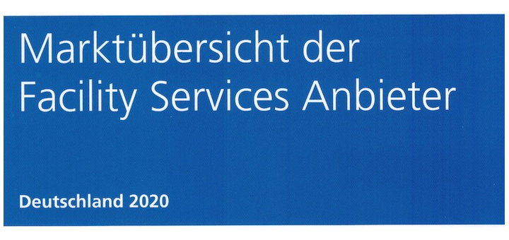 Die Marktübersicht Facility Service Anbieter 2020 ist jetzt erschienen