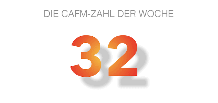Die CAFM-Zahl der Woche ist die 32 für 32 Empfänger im CC-Feld einer E-Mail, bei der Diskretion durchaus eine Idee gewesen wäre