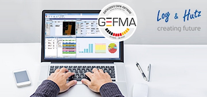 Die CAFM-Software wave Facilities von Loy & Hutz ist in allen 17 Kriterien-Katalogen der GEFMA 444 zertifiziert worden
