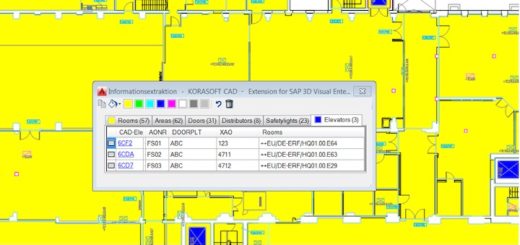 Das CAD-tool Korasoft Draw beherrscht jetzt auch die Übernahme von DGN-Files aus Bentley MicroStation