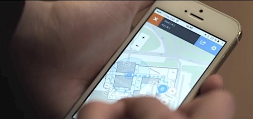 Mit der Technologie von MazeMap können Besucher innerhalb von Gebäuden und auf Campusgeländen navigieren