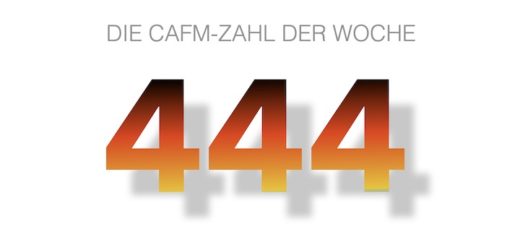 Die CAFM-Zahl der Woche ist die 444 für die Richtlinie GEFMA 444, ihren aktuellen Stand und ihre Kosten