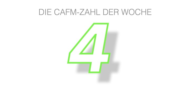 Die CAFM-Zahl der Woche ist die 4 für die eigenen 4 Wände, in denen wir jetzt alle arbeiten sollen