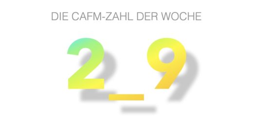 Die CAFM-Zahl der Woche ist die 2_9 für die Band und Kapitel der Erwähnung von Software im bim4infra Leitfaden-Konvolut