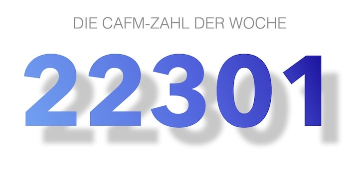 Die CAFM-Zahl der Woche ist die 22301 für die ISO 22301 Business Continuity Management