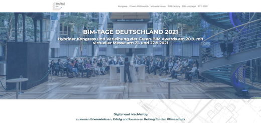 Die BIM-Tage Deutschland sind für den 20. bis 22. September als hybrides Event mit Live-Kongress und Digital-Messe angekündigt