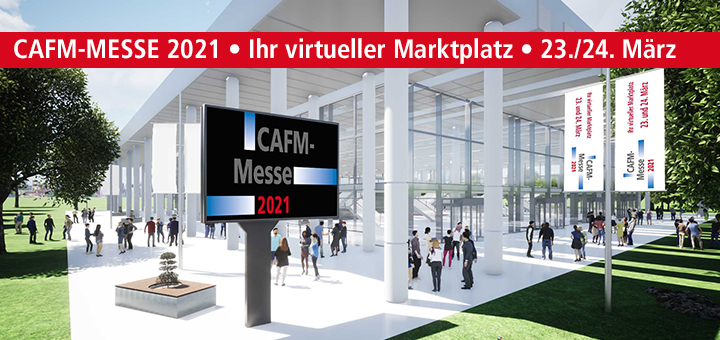 Am 23. und 24. März findet die 2. virtuelle CAFM-Messe der Zeitschrift Der Facility Manager statt
