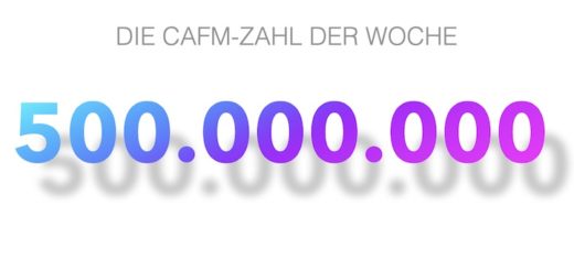 Die CAFM-Zahl der Woche ist die 500.000.000 für die halbe Milliarde Telegram-User, die genau einen FM-Kanal auf die Bits&Bytes gestellt haben