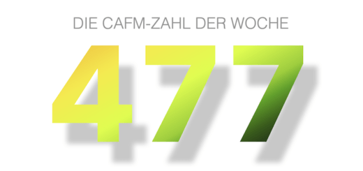 Die CAFM-Zahl der Woche ist die 477 für eben diese Zahl an PropTechs mit (CA)FM-Bezug