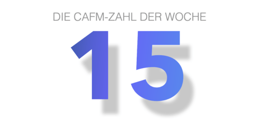 Die CAFM-Zahl der Woche ist die 15 für maximal 15 Sekunden, die aus fremden Videos zitiert werden darf.