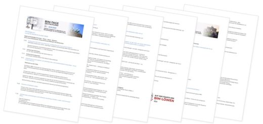 Das programm der BIM-Tage Deutschland ist jetzt veröffentlicht worden