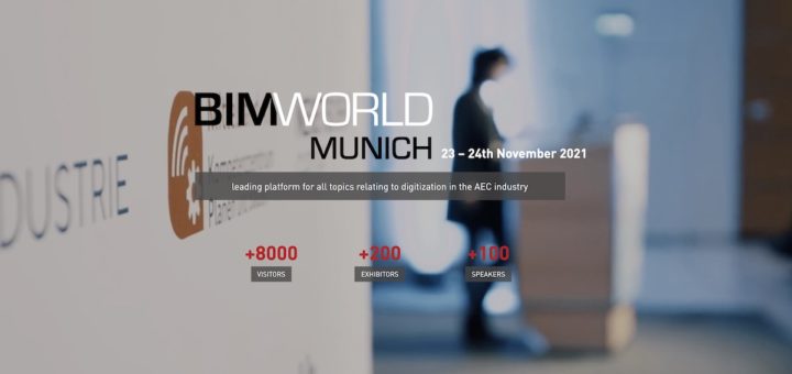 Die BIM World Munich 2021 findet ausschließlich als Live-Event statt