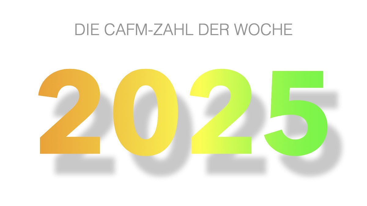 Die CAFM-Zahl der Woche ist die 2025. weil dann viel mehr mobile Apps in Gebrauch sein werden, so die Statistik – wenn auch vielleicht nicht im CAFM