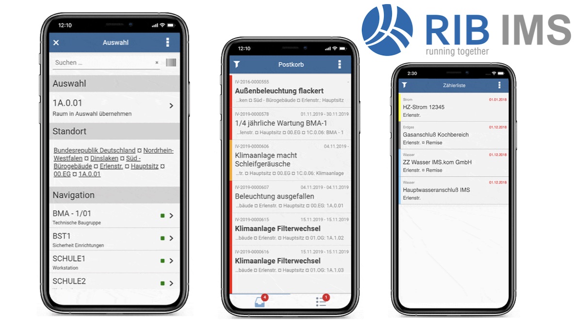 RIB IMS hat Updates für die Apps Energy und Inventory vorgestellt