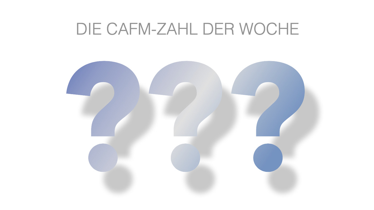 Die CAFM-Zahl der Woche ist die ??? als Variable für das Ergebnis, das die emtec beim Versuch, Klinikräume zu klassifizieren, zu Tage fördern wird