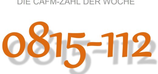 Die CAFM-Zahl der Woche ist die 0815-112 für die vorbildlich clevere Einbindung modernster Technologie im Rahmen von Kundenservice bei der TK