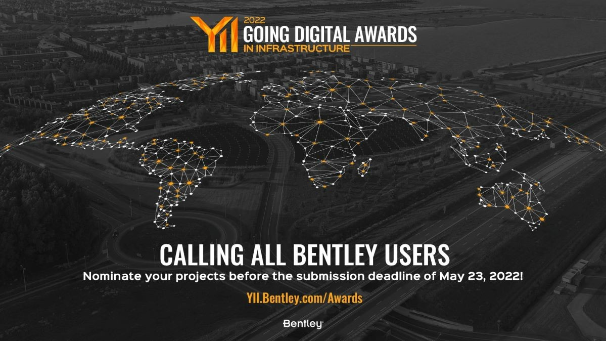 Bentley Systems hat die Einreichungs-Frist für seine Going Digital Awards in Infrastructure 2022 gestartet - Bild: Bentley Systems