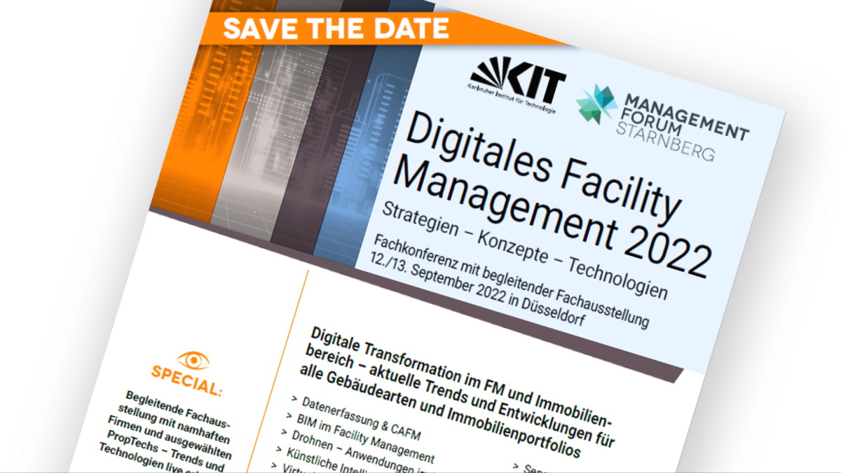 Die Fachkonferenz der GEFMA zur Digitalisierung im Facility Management bietet vielfältige Themen von Software über KI und Robotik bis Smart Building - Bild: GEFMA/Management Forum Starnberg