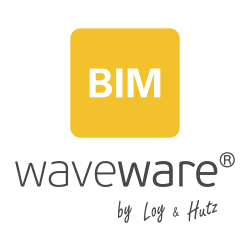 Logo waveware BIM by Loy & Hutz
