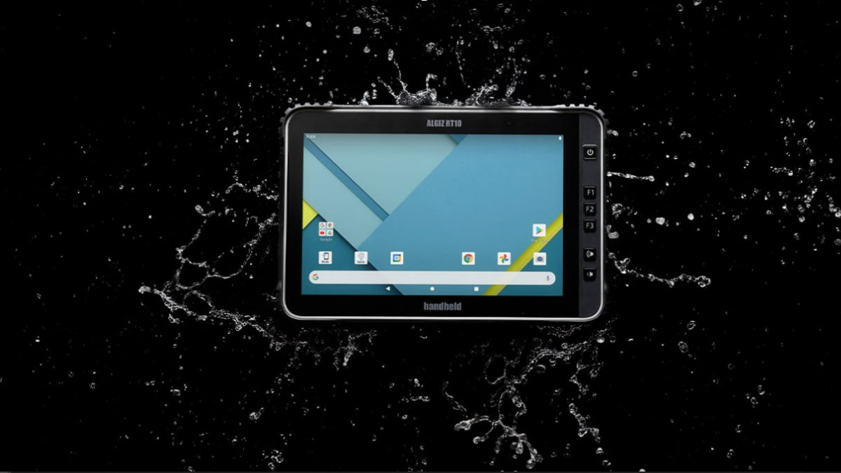 Handheld hat sein neues robustes Tablet Algiz RT10 vorgestellt - Bild: Handheld Group