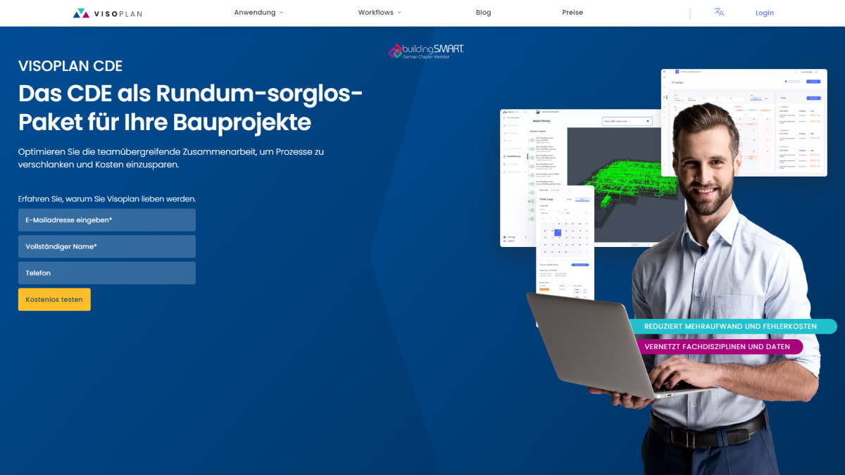 CDE-Hersteller Visioplan hat seine Website neu aufgelegt - Bild: Visioplan