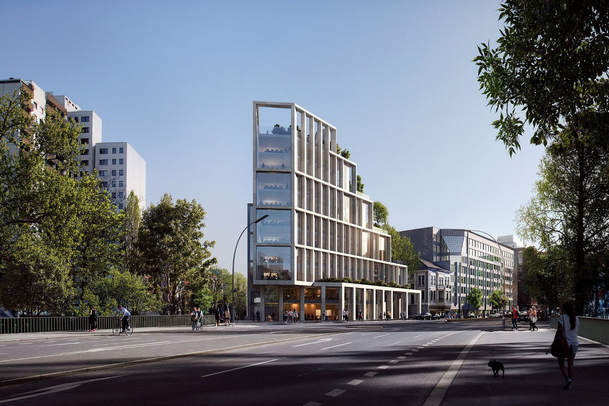 Synavision entwickelt aktuell ein KI-gestütztes Energiemanagement für die neue Hauptverwaltung der Berlin Hyp -  Bild: C.F. Møller Architects