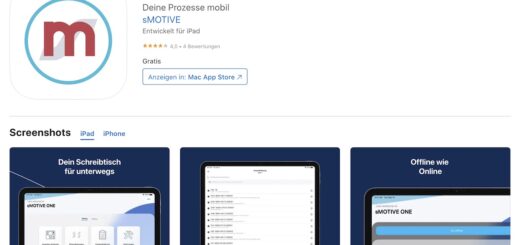sMotive hat seine iPad-App mobile Desk vorgestellt – Bild: sMotive/Apple App Store