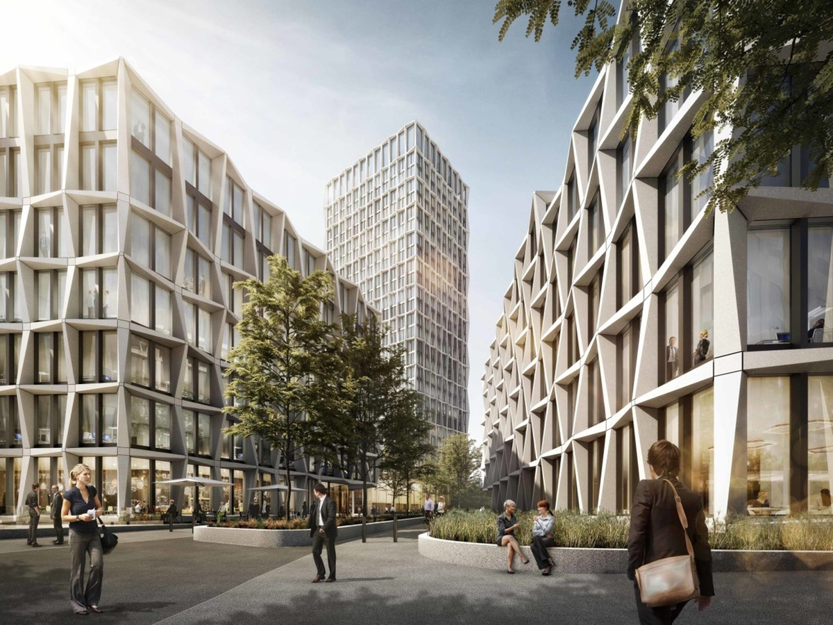 Synavision hat schon in der Bauphase ein Qualitäts-Monitoring der Gebäudetechnik des Gebäudekomplexes  Neuer Kanzlerplatz in Bonn gewährleistet -Bild: Art-Invest Real Estate
