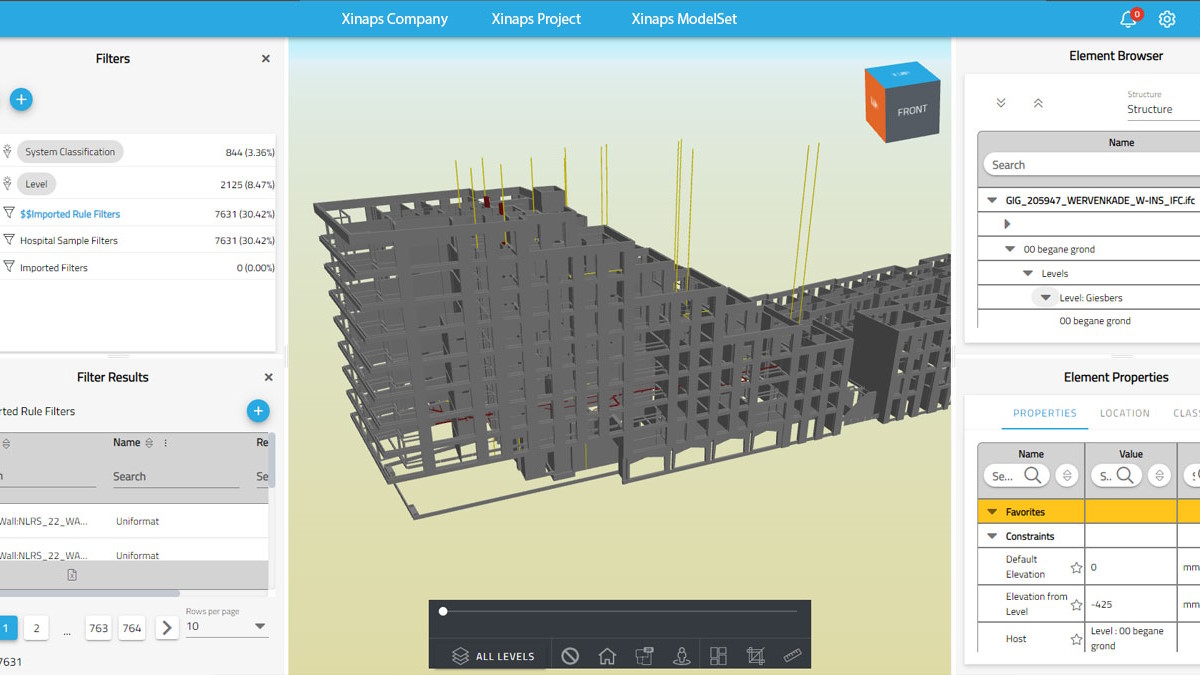 N+P ist jetzt Value-Added-Reseller für die BIM-Prüfsoftware Verifi3D von Xinarps -Bild: Xinarps