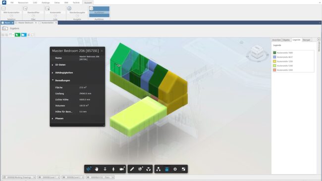 Früh eingebunden kann das FM-Team unterstützen, wichtige Daten für den Betrieb schon im BIM-Modell anzulegen, sogar solche für Kostenstellen
